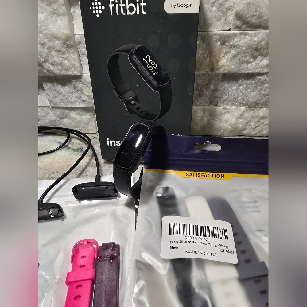 Fitbit Inspire 3 with extras